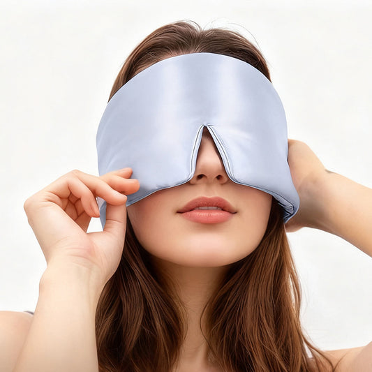 360-Degree Full Coverage Simulated Silk Sleep Eye Mask