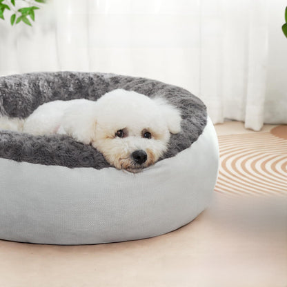 Orthopedic Fluffy Plush Washable Pet Bed