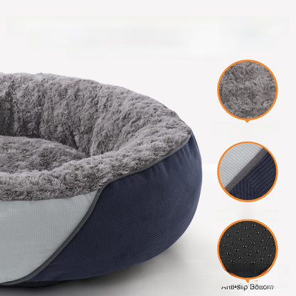 Orthopedic Fluffy Plush Washable Pet Bed