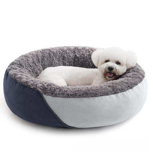 Orthopedic Fluffy Plush Washable Pet Bed